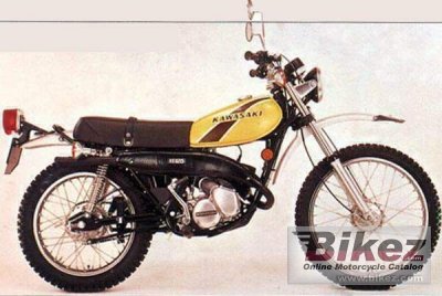 1974 kawasaki 125 ks photo